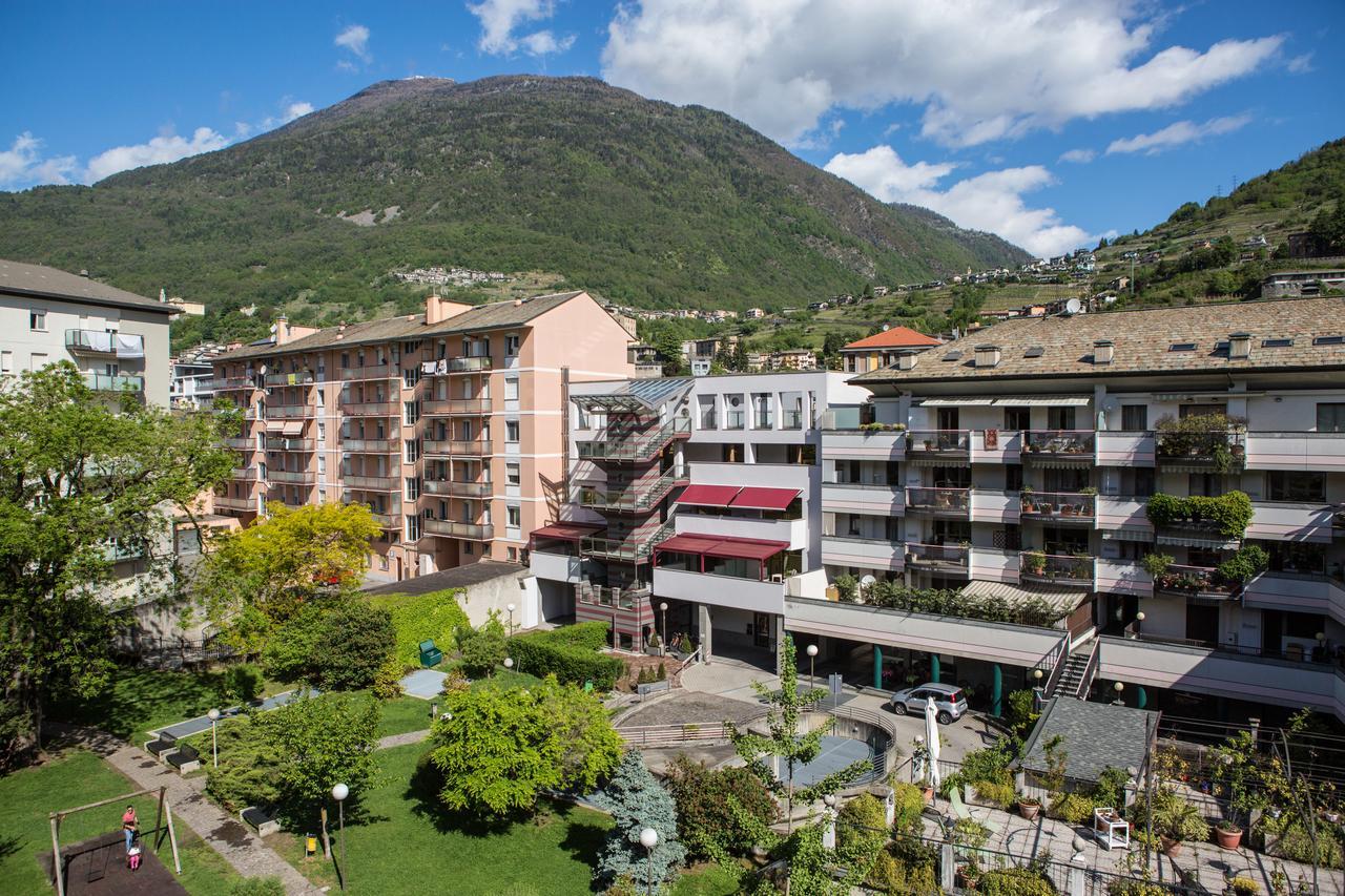 Piazzi House Aparthotel Sondrio Kültér fotó