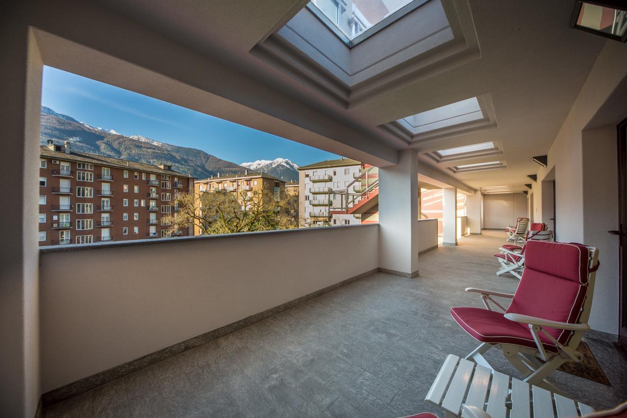 Piazzi House Aparthotel Sondrio Kültér fotó