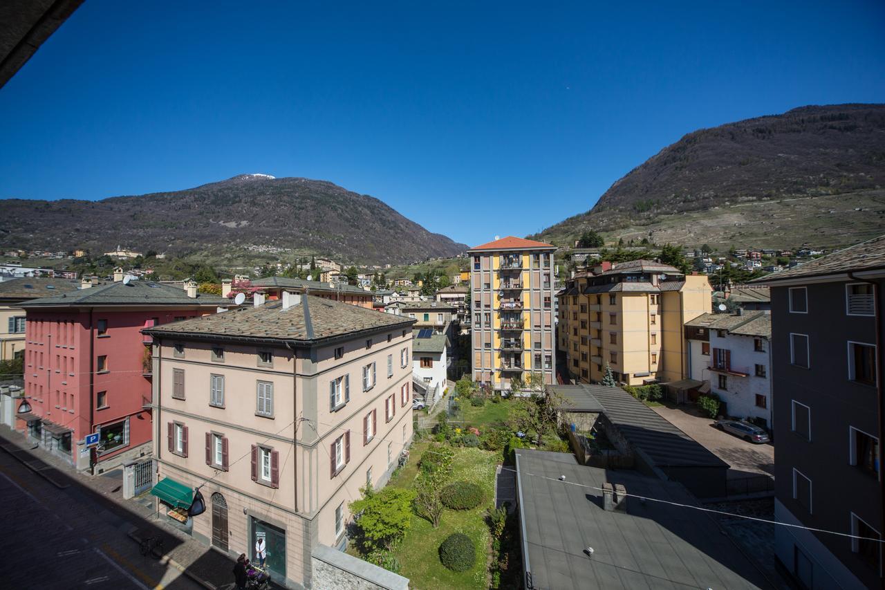 Piazzi House Aparthotel Sondrio Kültér fotó